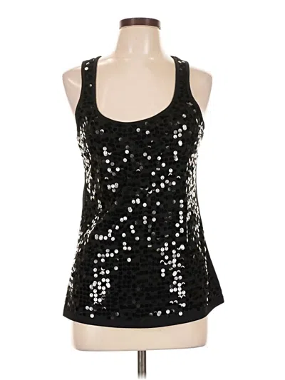 Pre-owned Eyeshadow Sleeveless Top Black Halter Neckline Tops