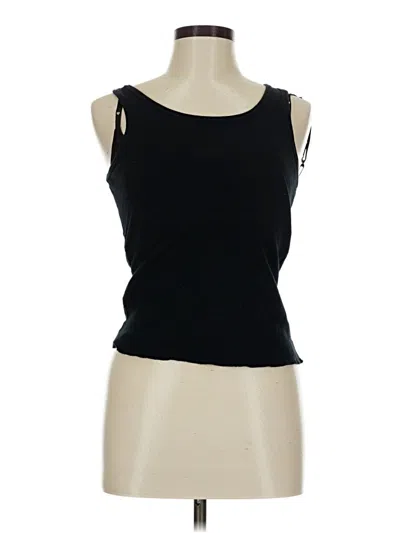Pre-owned Eyeshadow Sleeveless T-shirt In Black