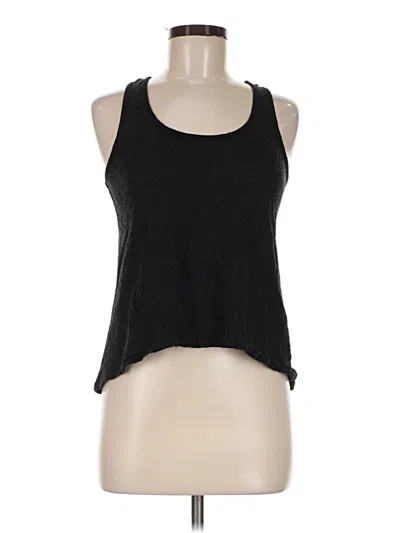 Pre-owned Eyeshadow Tank Top Black Halter Neckline Tops