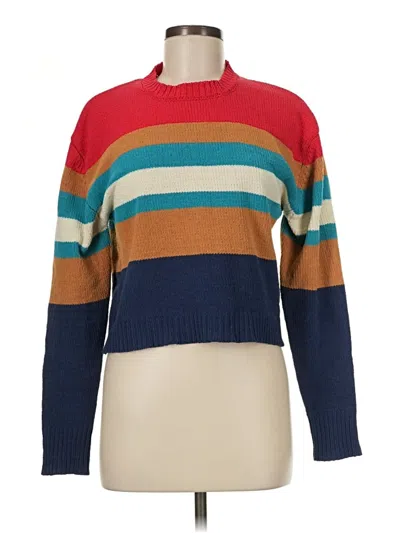 Pre-owned Eyeshadow Turtleneck Sweater In Blue