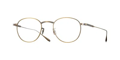 Eyevan 1025 901 Men's Glasses Gold Size 46 - Free Lenses - Blue Light Block Available