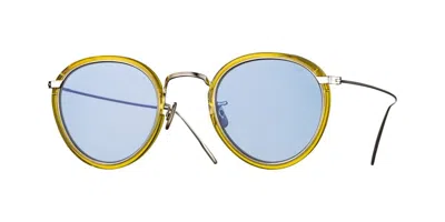 Eyevan 717e 355800 Occhiali Da Sole Gialli Per Uomo