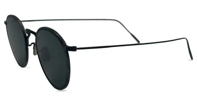 Eyevan 717w 358802 Occhiali Da Sole Neri Per Uomo