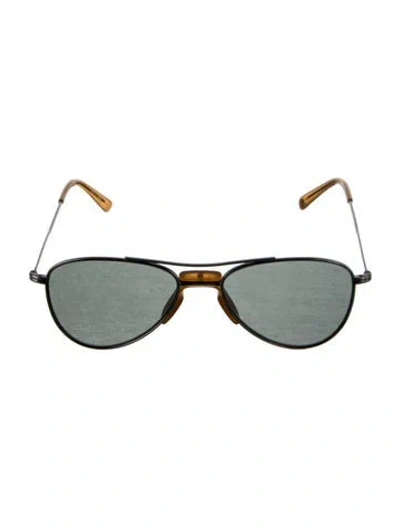 Pre-owned Eyevan 7285 Aviator Tinted Sunglasses W/ Tags In Silver