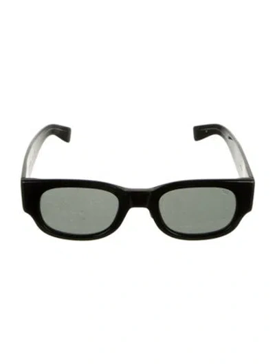 Pre-owned Eyevan 7285 Square Tinted Sunglasses W/ Tags In Black