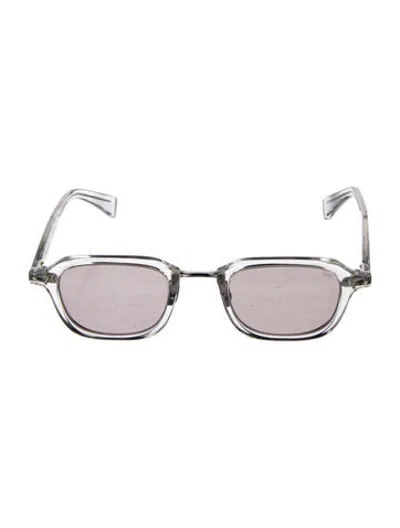 Pre-owned Eyevan 7285 Square Tinted Sunglasses W/ Tags In Clear