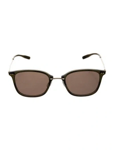 Pre-owned Eyevan 7285 Square Tinted Sunglasses W/ Tags In Silver