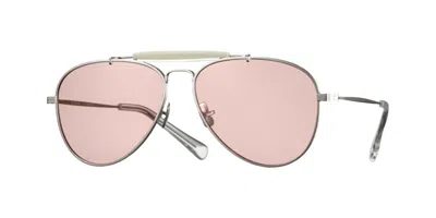 Eyevan Astro S Occhiali Da Sole Argentati Per Uomo