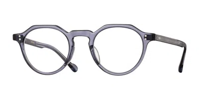 Eyevan Attache-e Cbl Men's Glasses Blue Size 47 - Free Lenses - Blue Light Block Available