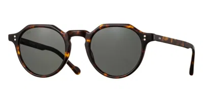 Eyevan Attache-e Sun Tort Men's Sunglasses Tortoiseshell Size 47 In Brown