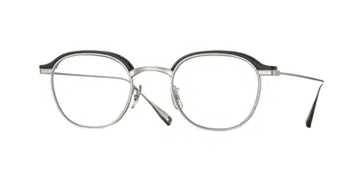 Eyevan Blanks Bk/s Men's Glasses Silver Size 47 - Free Lenses - Blue Light Block Available