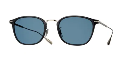 Eyevan Caldwell-sun Dn Men's Sunglasses Blue Size 49