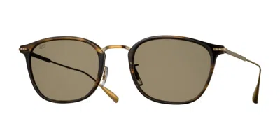 Eyevan Caldwell-sun Dok Men's Sunglasses Brown Size 49