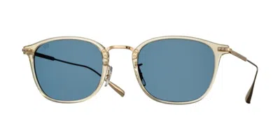 Eyevan Caldwell-sun Llt Men's Sunglasses Yellow Size 49