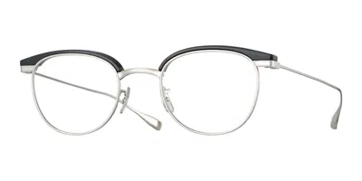 Eyevan Caravan Bk/s Men's Glasses Silver Size 48 - Free Lenses - Blue Light Block Available