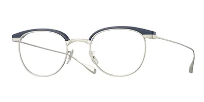 Eyevan Caravan Nv Men's Glasses Silver Size 48 - Free Lenses - Blue Light Block Available