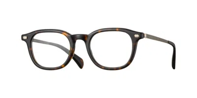 Eyevan Clubman-e Dt Occhiali Da Vista Tartarugatishell Per Uomo (solo Montatura) In Brown