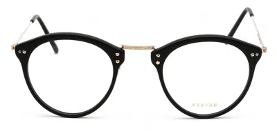 Eyevan E-0951 Mbk/bg Women's Glasses Black Size 47 - Free Lenses - Blue Light Block Available