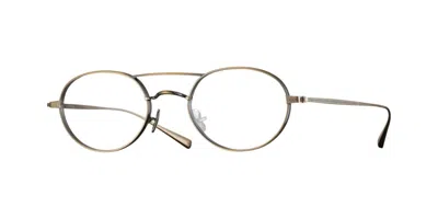 Eyevan Eldridge Ag Men's Glasses Gold Size 49 - Free Lenses - Blue Light Block Available