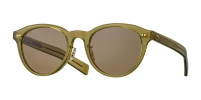 Eyevan Espada-sun-e Ntg Occhiali Da Sole Verdi Per Uomo