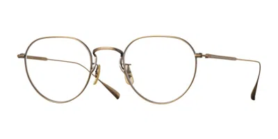 Eyevan Fairway Ag Men's Glasses Gold Size 47 - Free Lenses - Blue Light Block Available