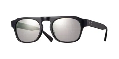 Eyevan Glimmer-e Dig Men's Sunglasses Black Size 51