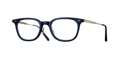 Eyevan Glint Dnm Occhiali Da Vista Blu Per Uomo (solo Montatura)