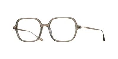 Eyevan Highland-e Lsmk Men's Glasses Clear Size 52 - Free Lenses - Blue Light Block Available In Gray