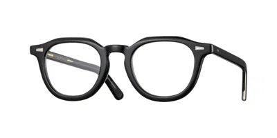 Eyevan Livingston-e Pbk/s Men's Glasses Black Size 47 - Free Lenses - Blue Light Block Available