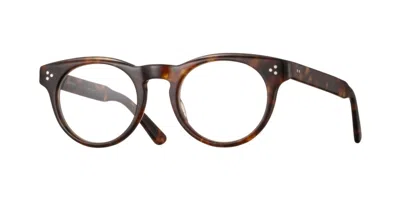 Eyevan Luminous-e Tort2 Occhiali Da Vista Tartarugatishell Per Uomo (solo Montatura) In Brown