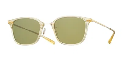 Eyevan Macdougal-sun Llt Men's Sunglasses Green Size 50