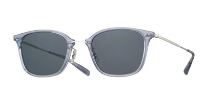 Eyevan Macdougal-sun Mrg Men's Sunglasses Blue Size 50