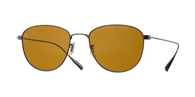 Eyevan Marti Bk Men's Sunglasses Black Size 52