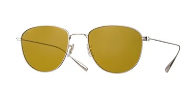 Eyevan Marti S/kh Men's Sunglasses Silver Size 52