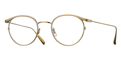 Eyevan Mathsson Ag Men's Glasses Gold Size 47 - Free Lenses - Blue Light Block Available