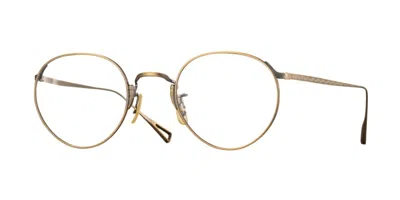 Eyevan Pond Ag Occhiali Da Vista Oro Per Uomo (solo Montatura) In Gold