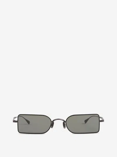 Eyevan Rectangular Sunglasses In Black