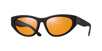 Eyevan Regina-e Mpbk Occhiali Da Sole Neri Per Donna In Black