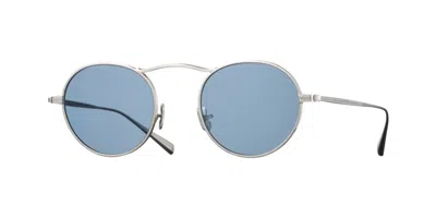 Eyevan Safari-e S Occhiali Da Sole Argentati Per Uomo In Silver