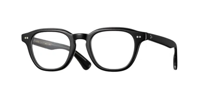 Eyevan Shelton-e Pbk Men's Glasses Black Size 47 - Free Lenses - Blue Light Block Available