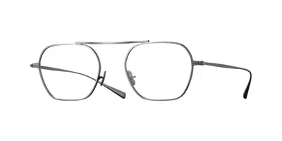 Eyevan Stripes P Occhiali Da Vista Grigi Per Uomo (solo Montatura)