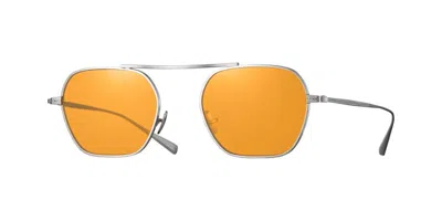 Eyevan Stripes Sun Bc Occhiali Da Sole Argentati Per Uomo