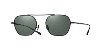 Eyevan Stripes Sun Mbk Occhiali Da Sole Neri Per Uomo In Black