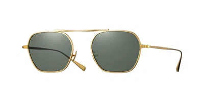 Eyevan Stripes Sun Yg Occhiali Da Sole Oro Per Uomo In Gold