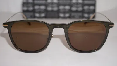 Pre-owned Eyevan Sunglasses Brown Gold Brown 748-4002 50 23 145