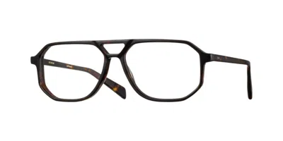 Eyevan Sunset-e Tort Men's Glasses Tortoiseshell Size 57 - Free Lenses - Blue Light Block Available In Brown