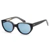 Eyevan Unisex 52 Mm Black Sunglasses Corso-e-pbk-52 In Multi