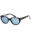 Eyevan Unisex 52 Mm Black Sunglasses Corso-e-pbk-52 In Black