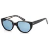 Eyevan Unisex 52 Mm Black Sunglasses Corso-e-pbk-52 In Black