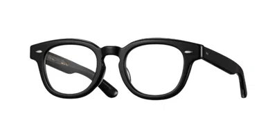 Eyevan Webb-br-e Pbk Occhiali Da Vista Neri Per Uomo (solo Montatura)